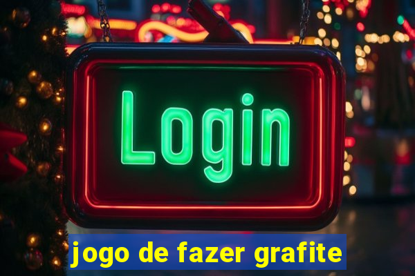 jogo de fazer grafite